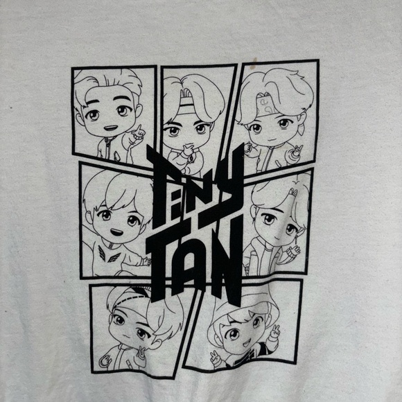 BTS TINY TAN T-SHIRT - Picture 3 of 5